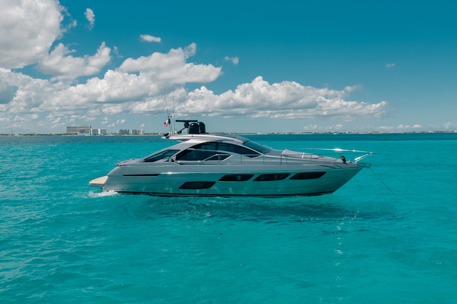 Pershing 60 in Cancún by Blue Latitude Travel